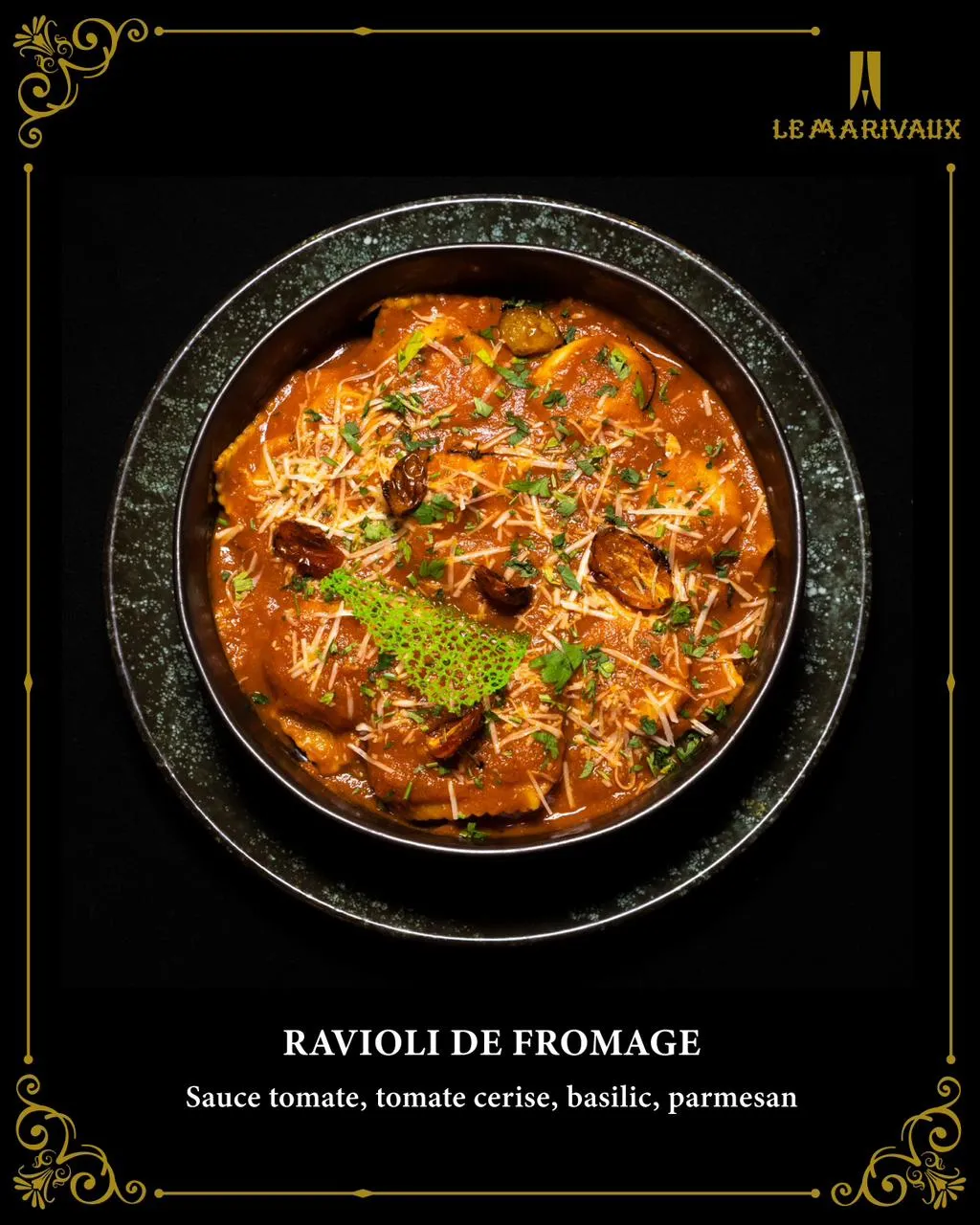 رافيولي بالجبن