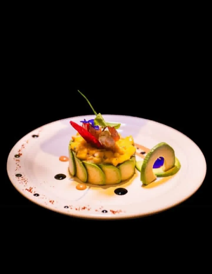 تارتار الأفوكادو بالروبيان