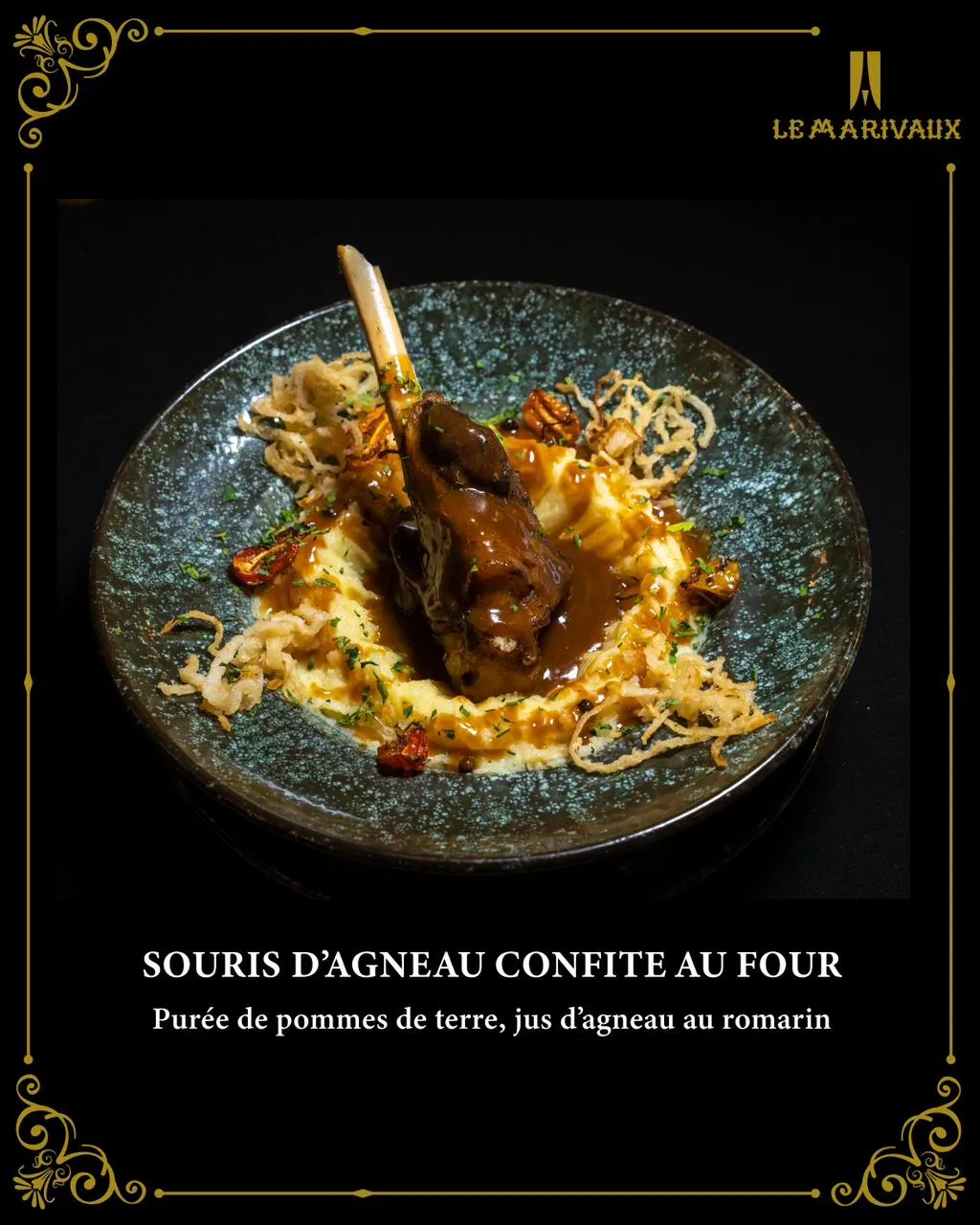 agneau rôti lentement